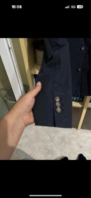 Giacca Eredi Pisano Blu Taglia 46