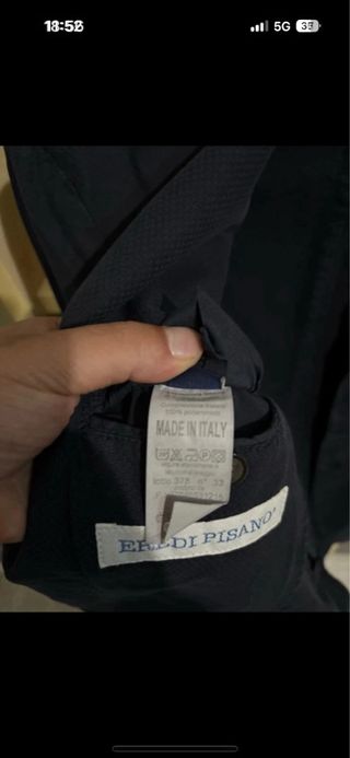 Giacca Eredi Pisano Blu Taglia 46