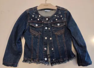 2 cazadoras vaqueras niña Mango 4-5 años