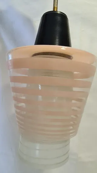 Juego 2 Lámparas Techo Vintage 1963