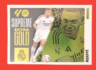Mbappé Supreme Extra Gold Liga 2025 2026 Panini