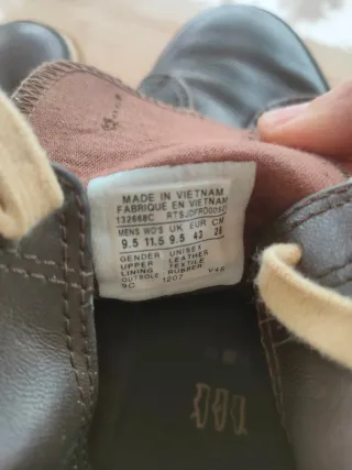 Botas Converse One Star edición especial T43-28cm