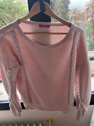 Jersey Guess Rosa Mujer