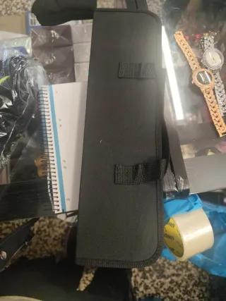 Set Utensilios Barbacoa Negro y Plata