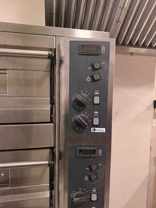 Horno eléctrico Zanolli 2 Puertas + Fermentadora