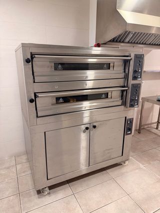 Horno eléctrico Zanolli 2 Puertas + Fermentadora