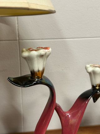 Juego Candelabros y Jarrón Vintage