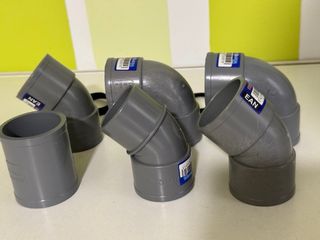 Kit Fontanería PVC Accesorios y Adhesivo