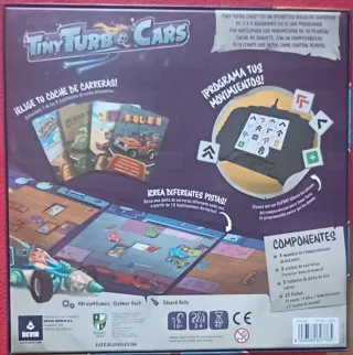 Juego de mesa Tiny Turbo Cars