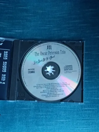 CD The Oscar Peterson Trio - Live And At It's Best