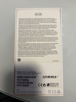 iPhone Xs 64GB Space Gray MT9E2QL/A