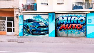 GRAFITERO FACHADA TALLER ROTULO PINTOR