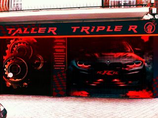 GRAFITERO FACHADA TALLER ROTULO PINTOR