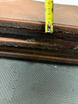 Losas de caucho 50x50x2cm suelo gimnasio gym