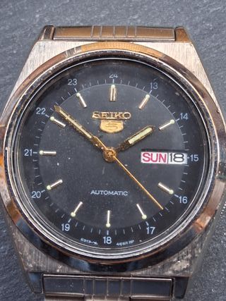 Reloj SEIKO 5 Automático VINTAGE 6319-876A