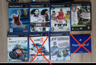 Lote Juegos PlayStation 2 (PS2)