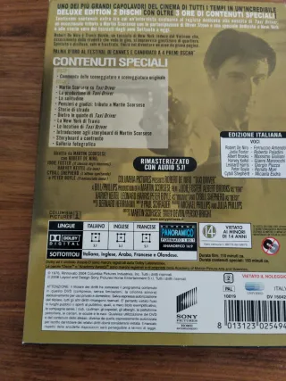 DVD Taxi Driver - Edizione Deluxe 2 Dischi