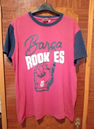 2 camisetas Barça Rookies y Fila
