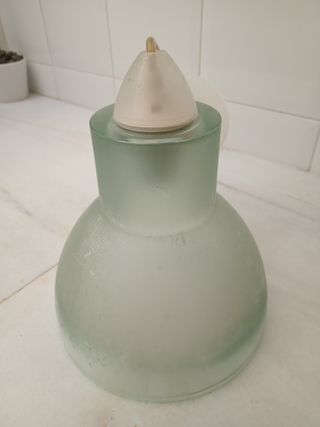 Lámpara de techo cristal esmerilado