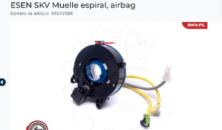 ESEN SKV 96SKV586 Muelle Espiral Airbag