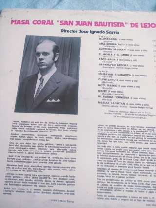 2 Vinilos Música Vasca Goiko Mendian y Lexona'ko