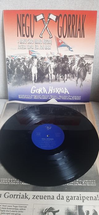 Negu Gorriak - GORA HERRIA Vinilo LP