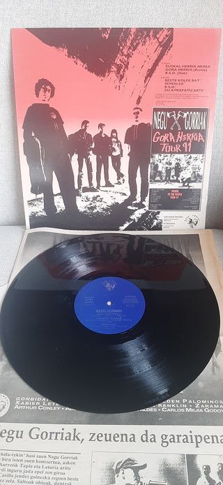 Negu Gorriak - GORA HERRIA Vinilo LP