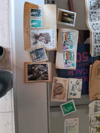 Lote Sellos España, Francia, Bélgica