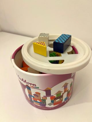 Blocchi di legno Eichhorn COLOR