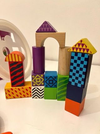 Blocchi di legno Eichhorn COLOR