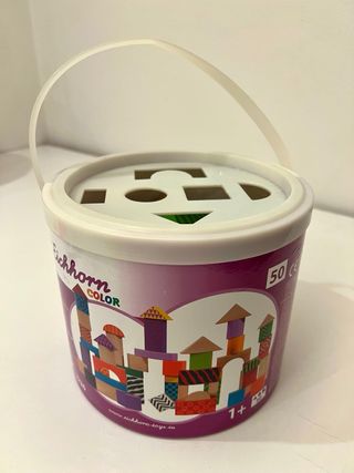 Blocchi di legno Eichhorn COLOR