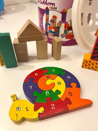 Blocchi di legno Eichhorn COLOR