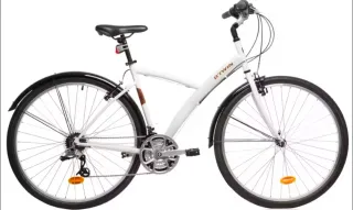 Bicicleta Urbana B'TWIN Original 300 Blanca