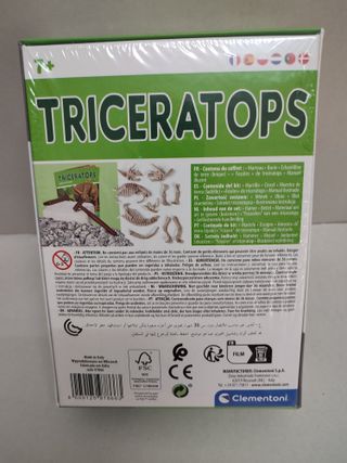 Juego Triceratops Clementoni Nuevo
