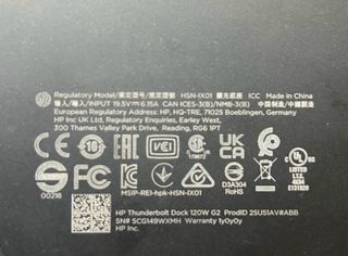 HP Thunderbolt Dock 120W G2