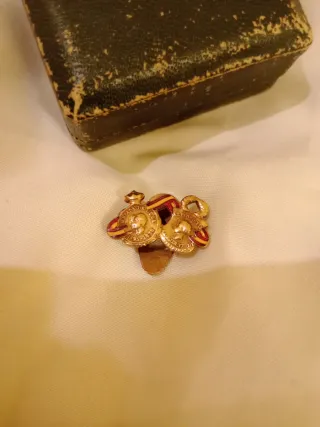 Insignia Campaña Cuba 1895-1898 Alfonso XII