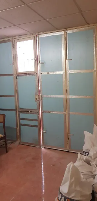 Puerta de garaje/cochera metálica