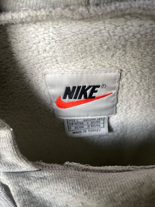 Felpa Nike Vintage anni '90 Grigia