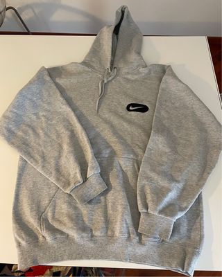 Felpa Nike Vintage anni '90 Grigia