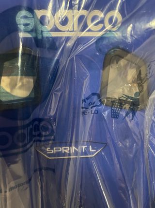 Baquet Sparco Sprint L Azul