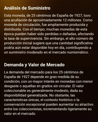 España 25 céntimos 1927