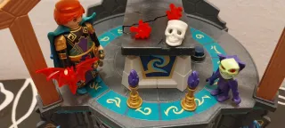 Playmobil,castillo,lote,novelmore,mago,trols