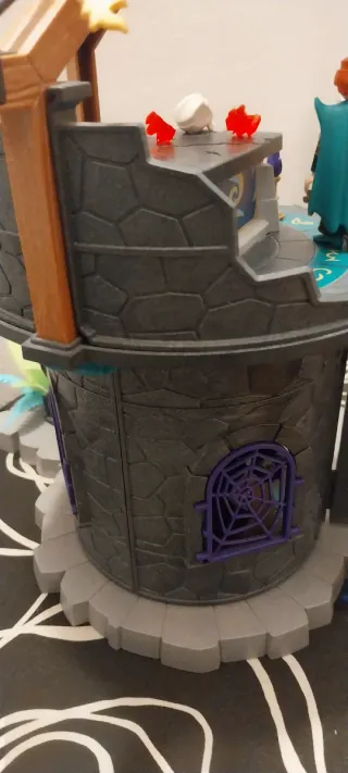 Playmobil,castillo,lote,novelmore,mago,trols