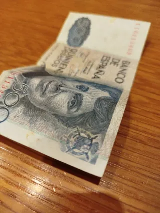 Billete 500 pesetas Banco de España