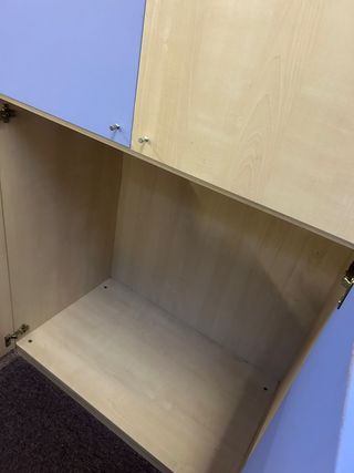 Armario modular bicolor