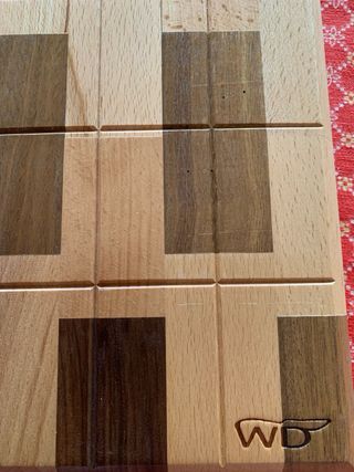 Tagliere in legno per cioccolato