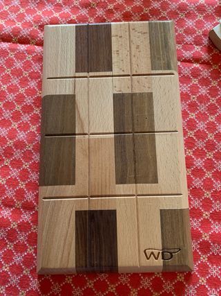 Tagliere in legno per cioccolato