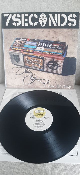 7 Seconds "The Music, The Message" LP Vinilo
