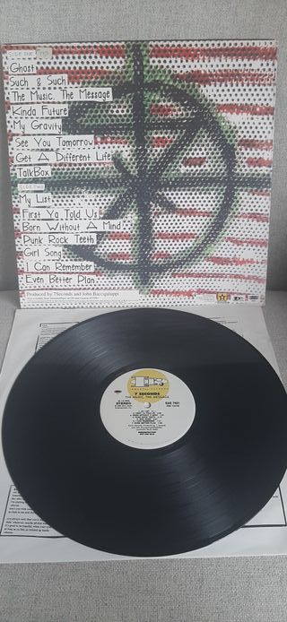 7 Seconds "The Music, The Message" LP Vinilo