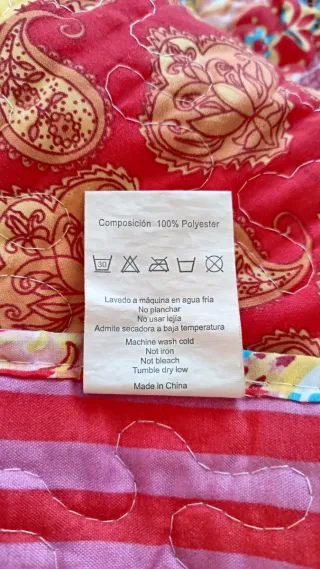 Colcha Verano Matrimonio estampada